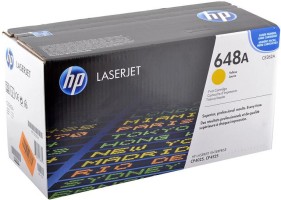 Картридж HP CE262A (648A) оригинальный для принтеров Color LaserJet CP4025/ CP4525 yellow, 11000 страниц