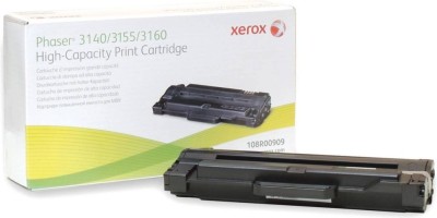 Картридж Xerox 108R00909 оригинальный для Xerox Phaser 3140/ 3155/ 3160, black, увеличенный (2500 страниц)
