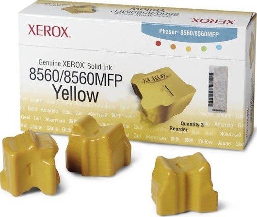 Картридж Xerox 108R00766 для Xerox Phaser 8560 yellow оригинальный увеличенный (1000 страниц) Картридж Xerox 108R00766 для Xerox Phaser 8560 yellow оригинальный увеличенный (1000 страниц)