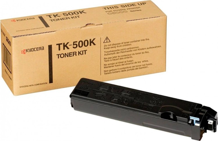 Картридж Kyocera TK-500K (370PD0KW) оригинальный для принтеров FS-C5016N, чёрный, 8000 стр.
