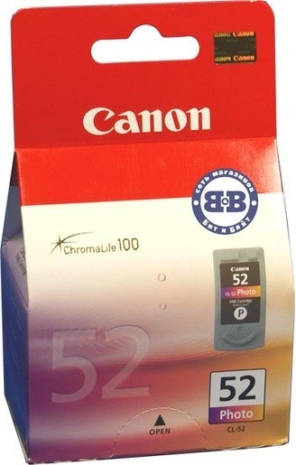 Картридж струйный Canon CL-52 для принтеров PIXMA IP-6210D/ 6220D, 21 мл