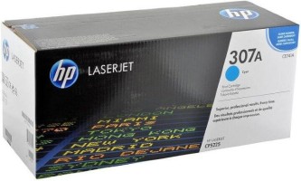 Картридж HP CE741A (307A) оригинальный для принтеров Color LaserJet CP5220/ CP5225 cyan, 7300 страниц