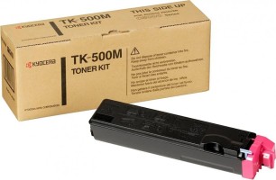 Картридж Kyocera TK-500M (370PD4KW) оригинальный для принтеров FS-C5016N, пурпурный, 8000 стр.