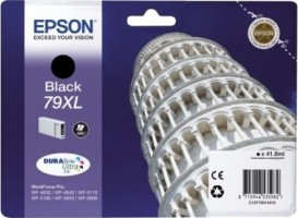 Картридж струйный Epson оригинальный C13T79014010 79XL черный повышенной емкости для WF-5110DW/WF-5620DWF