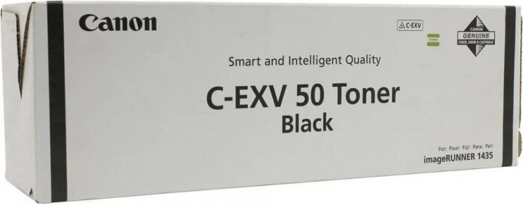 Картридж Canon C-EXV50 9436B002 оригинальный для принтеров IR1435/ 1435i/ 1435iF, black 17600 страниц