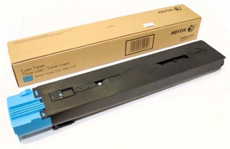 Картридж Xerox 006R01532 оригинальный для Xerox Colour 550/ 560/ 570, cyan, (34000 страниц)