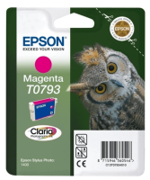 Картридж струйный Epson оригинальный T0793 C13T07934010 для P50/ PX660, пурпурный, повышенной емкости (11.1 мл) (cons ink)