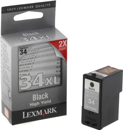 Картридж струйный Lexmark 18C0034 для принтеров Z-815/X5250, черный, 500