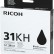 Картридж Ricoh GC 31KH (405701) оригинальный для Ricoh Aficio GX e5550N/ e7700N, чёрный, увеличенный, 4230 стр.