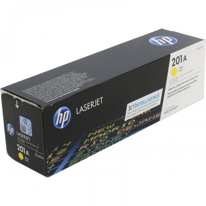 Картридж HP CF402A (201A) оригинальный Yellow для принтеров Color LaserJet Pro M252/ M252dw/ M252n/ M274/ M274n/ M277/ M277dw/ M277n, 1400 страниц