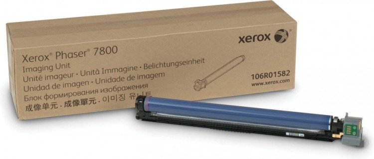 Фотобарабан Xerox 106R01582 оригинальный для Xerox Phaser 7800 black увеличенный (145000 страниц)