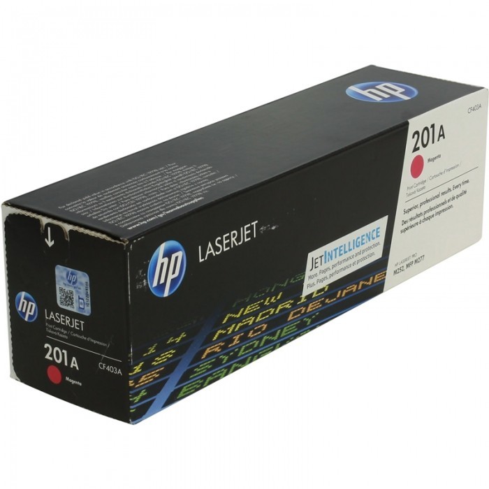 Картридж HP CF403A (201A) оригинальный Magenta для принтеров Color LaserJet Pro M252/ M252dw/ M252n/ M274/ M274n/ M277/ M277dw/ M277n, 1400 страниц