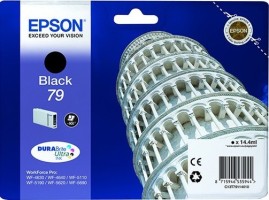 Картридж струйный Epson оригинальный C13T79114010 79 черный для WF-5110DW/WF-5620DWF