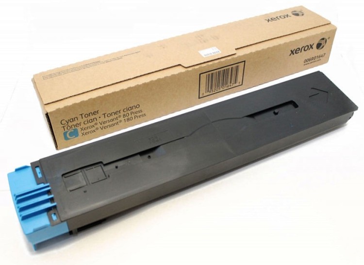 Картридж Xerox 006R01647 оригинальный для принтера Xerox Versant 80/ 180 Press, cyan, (22 000 стр.)