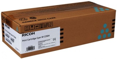 Картридж Ricoh M C250H (408341) оригинальный для Ricoh P 301W/ M C250FW, голубой, 6300 стр.