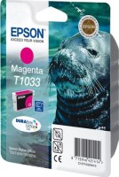 Картридж струйный Epson оригинальный C13T10334A10 T1033 для Stylus T40W/TX600FW (magenta) (cons ink)