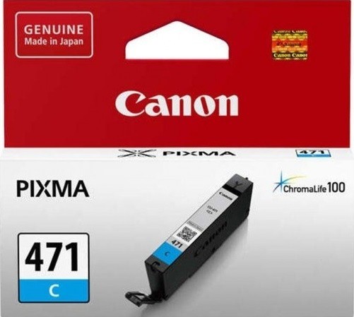 Картридж струйный Canon CLI-471C для принтеров PIXMA MG5740/ MG6840/ MG7740,  311 стр.