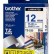 Кассета с лентой для печати наклеек Brother оригинальная TZE-233 (TZe233) для P-Touch, лента 12мм*8м, синий на белом