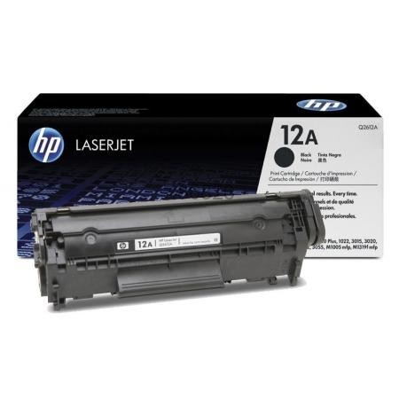 Картридж HP Q2612A (12A) оригинальный для принтеров LaserJet 1010/ 1012/ 1015/ 1018/ 1020/ 1020 Plus/ 1022/ 1022n/ 1022nw/ 3015/ 3020/ 3030/ 3050/ 3052/ 3055/ M1005 mfp/ M1319f mfp black, 2000 страниц