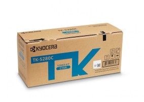 Картридж Kyocera TK-5280C (1T02TWCNL0) оригинальный для принтеров Ecosys M6235cidn/ M6635cidn/ P6235cdn, cyan, 11000 страниц