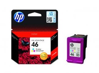 Картридж оригинальный HP 46 (CZ638AE) для DJ2520/2020, цветной