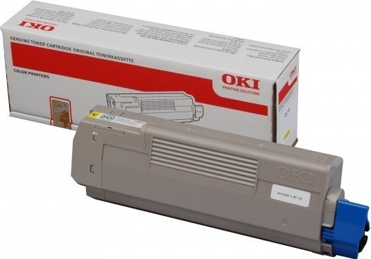 Картридж OKI (44059169) оригинальный для принтеров MC851/ MC861, желтый, 7300 стр.