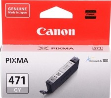 Картридж струйный Canon CLI-471GY для принтеров PIXMA MG5740/ MG6840/ MG7740, 6,5 мл