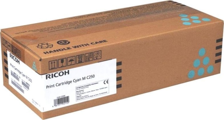 Картридж Ricoh M C250 (408353) оригинальный для Ricoh P C300W/ M C250FWB, голубой, 2300 стр.