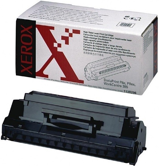 Картридж Xerox 113R455 / 113R00455 / 603P06174/ 113R00296 оригинальный для Xerox WC 385/390/395, DP P8 /P8E /P8ER /P8EX black, увеличенный (5000 страниц)