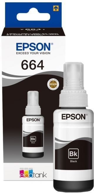 C13T66414A Чернила Epson для L100 (black) 70 мл (cons ink)