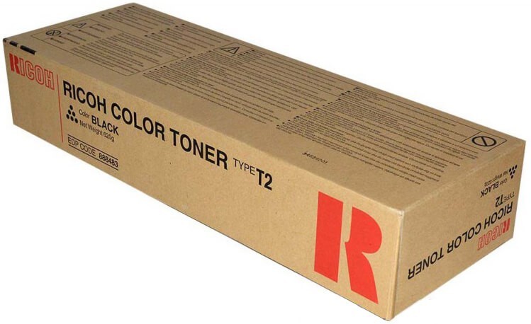 Картридж Ricoh 888483 Type T2 оригинальный для Ricoh Aficio 3224C/ 3232C, чёрный, 25000 стр.