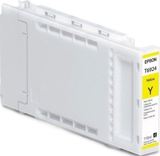 Картридж струйный Epson оригинальный C13T692400 с желтыми чернилами T692400 (110 мл)