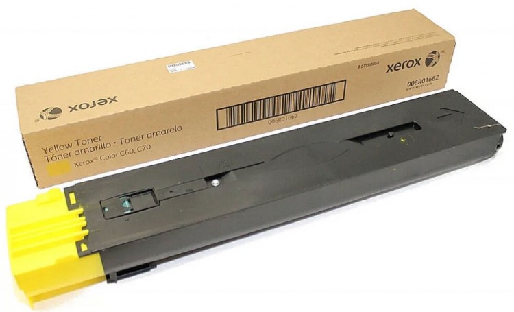 Картридж Xerox 006R01662 оригинальный для Xerox Color C60/ C70 Yellow (34000 страниц) Картридж Xerox 006R01662 оригинальный для Xerox Color C60/ C70 Yellow (34000 страниц)