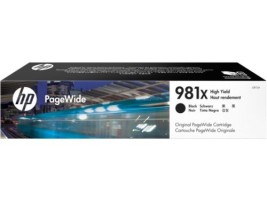 Картридж оригинальный HP 981X (L0R12A) для HP PageWide Enterprise Color 556, 586, черный, 11000 стр.