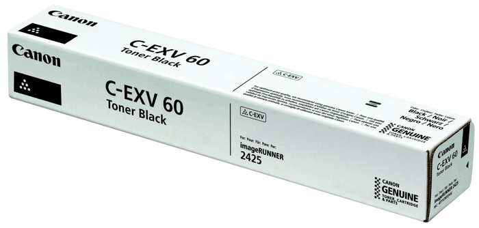 Тонер оригинальный Canon C-EXV 60 4311C001 для принтеров imageRUNNER 2425/ 2425i, чёрный (10 200 стр.)