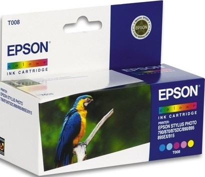 Картридж струйный Epson оригинальный T008 Epson ST PHOTO 870 цв