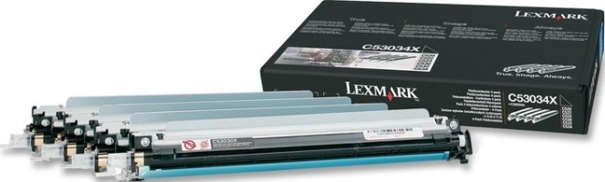 Картридж лазерный Lexmark C53034X для принтеров C52X/53X, 4 цвета, 20000 стр.