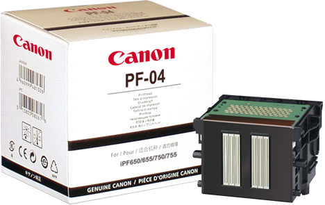 Печатающая головка Canon PF-04 для принтеров iPF755, iPF750, iPF655, iPF650, iPF760, iPF765 , iPF785