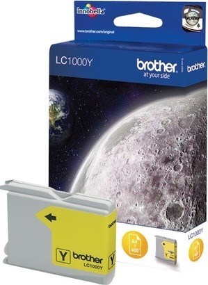 Картридж струйный Brother оригинальный LC-1000Y (DCP-130C/MFC-240CN) Yellow (400стр)