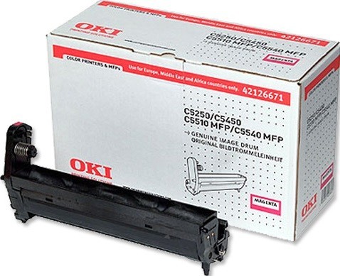 Фотобарабан OKI (42126671) оригинальный для принтеров C5250/ C5450/ C5510MFP/ C5540MFP, пурпурный, 17000 стр.