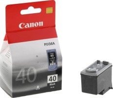 Картридж струйный Canon PG-40Bk для принтеров Canon MP150/ 170/ 450/ iP2200/ iP1600, 16 мл