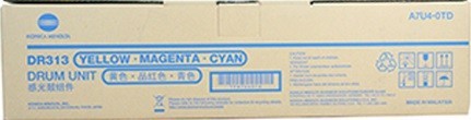 Фотобарабан Konica-Minolta DR-313 (A7U40TD) Y/M/C оригинальный для принтеров bizhub C258/ C308/ C368, цветной, 90000 стр. Фотобарабан Konica-Minolta DR-313 (A7U40TD) Y/M/C оригинальный для принтеров bizhub C258/ C308/ C368, цветной, 90000 стр.