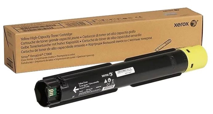 Картридж Xerox 106R03766 оригинальный для Xerox VersaLink C7000, yellow, увеличенный (10 100 страниц)