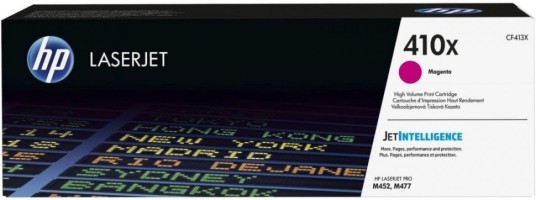 Картридж HP CF413X (410X) оригинальный Magenta для принтеров LaserJet M452/ 477, 5000 страниц