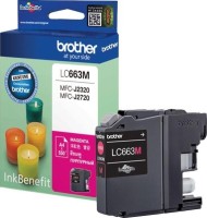 Картридж струйный Brother оригинальный LC-663M (MFCJ2320/2720) Magenta (550стр)