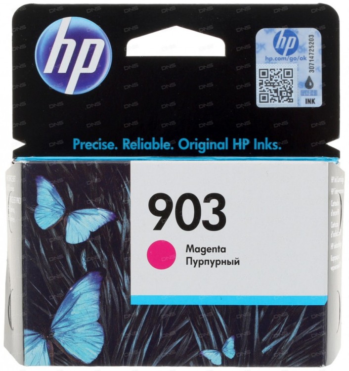 Картридж оригинальный HP 903 (T6L91AE) для OJP 6960, пурпурный, 315 стр.