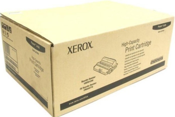 Картридж Xerox 106R01246 оригинальный для Xerox Phaser 3428, black, увеличенный, (8000 страниц)