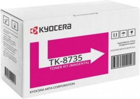 Картридж Kyocera TK-8735M (1T02XNBNL0) оригинальный для принтеров TASKalfa 7052ci/ 8052ci/ 7353ci/ 8353ci, magenta, 40000 страниц