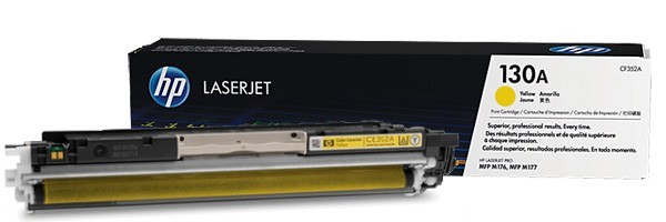 Картридж HP CF352A (130A) оригинальный для принтеров Color LaserJet PRO MFP M153/ M176/ M177 Yellow, 1000 страниц