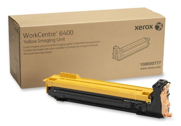 Фотобарабан Xerox 108R00777 оригинальный для Xerox WorkCentre 6400, yellow (30 000 стр.)